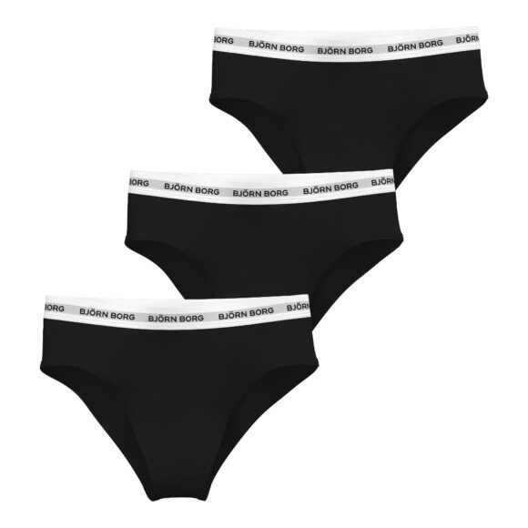 Björn Borg Logo Highwaist Brief 3P Trosor