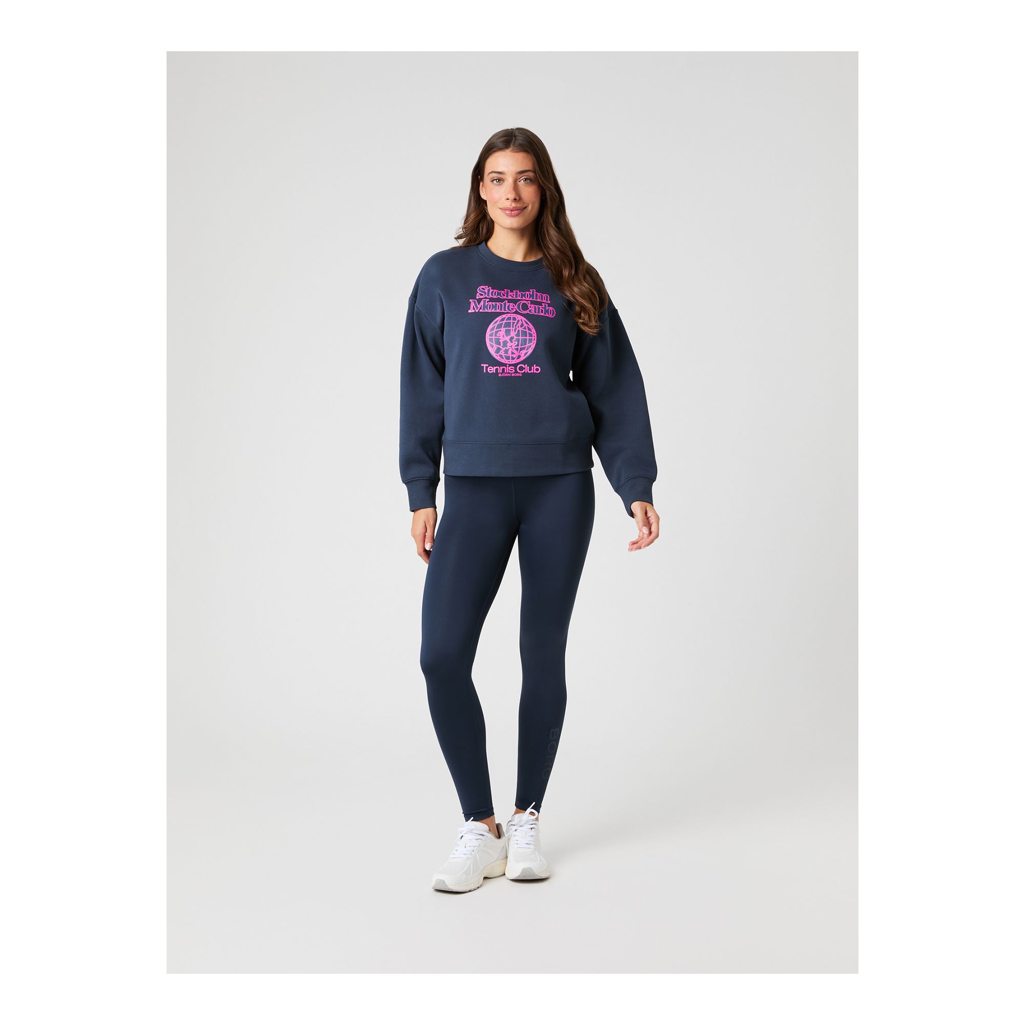 Björn Borg Borg Boyfriend Sweatshirt Collegetröja - Bild 7