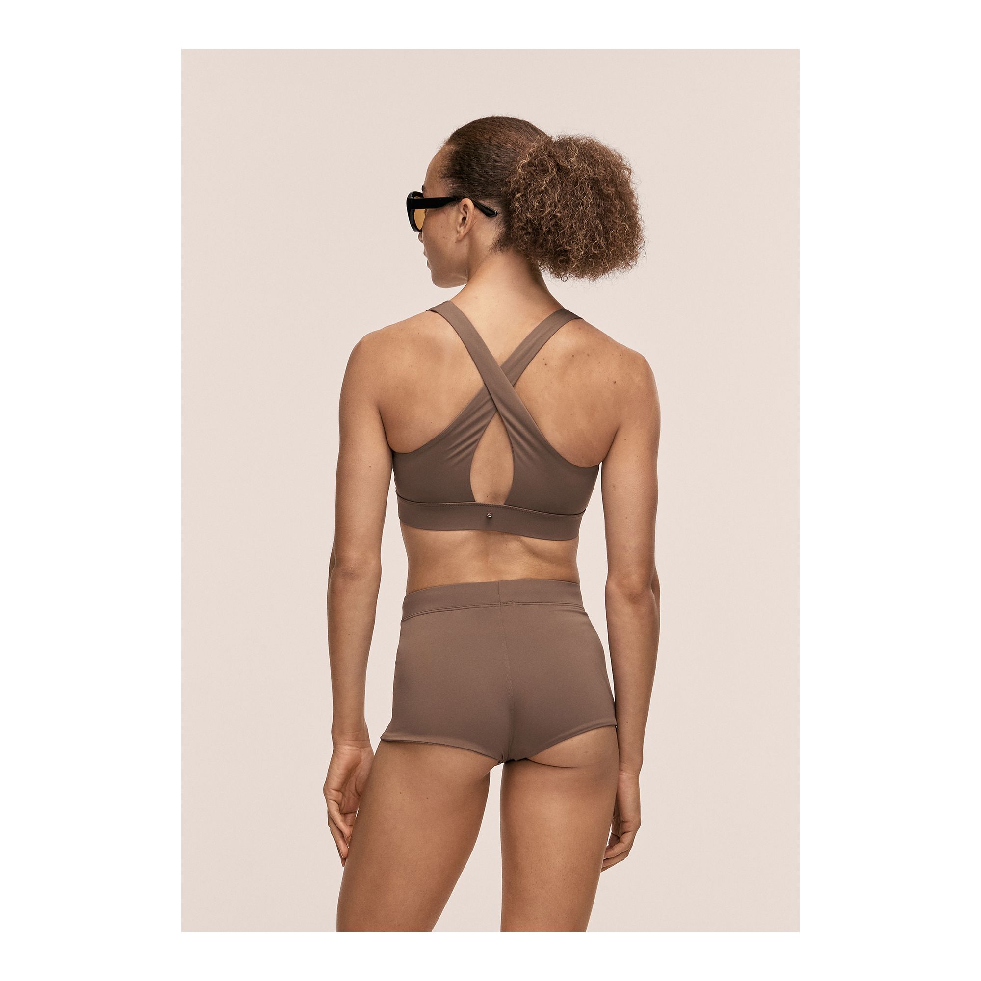 Casall V-Neck Crossback Bikini Top Bikinitopp - Bild 6