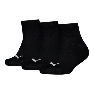 Puma Kids Plain Quarter 3P Strumpor