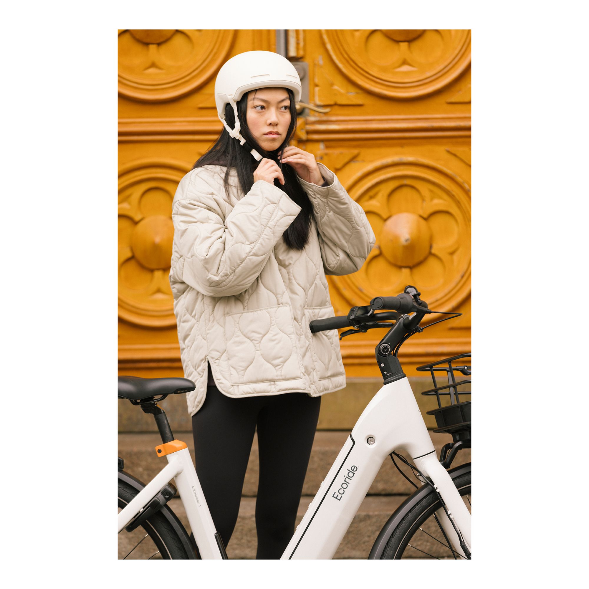 Ecoride Ambassador 4 Navmotor, Remdrift, Fotbroms Elcykel City - Bild 8