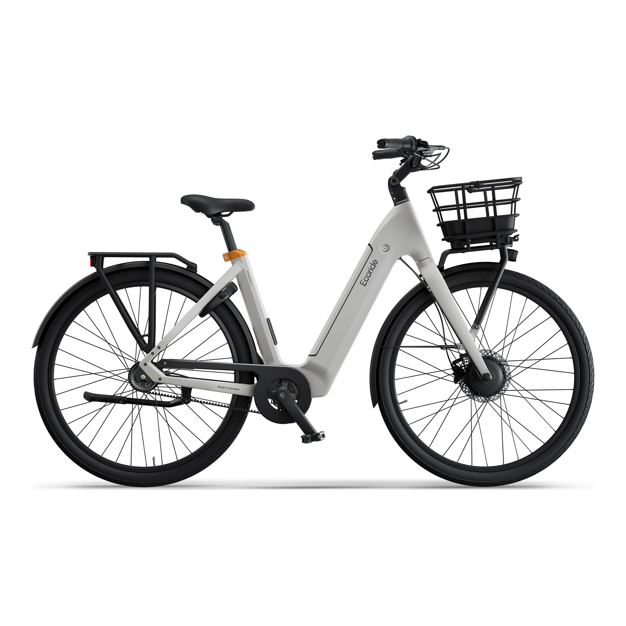 Ecoride Ambassador 4 Navmotor, Remdrift, Fotbroms Elcykel City - Bild 5