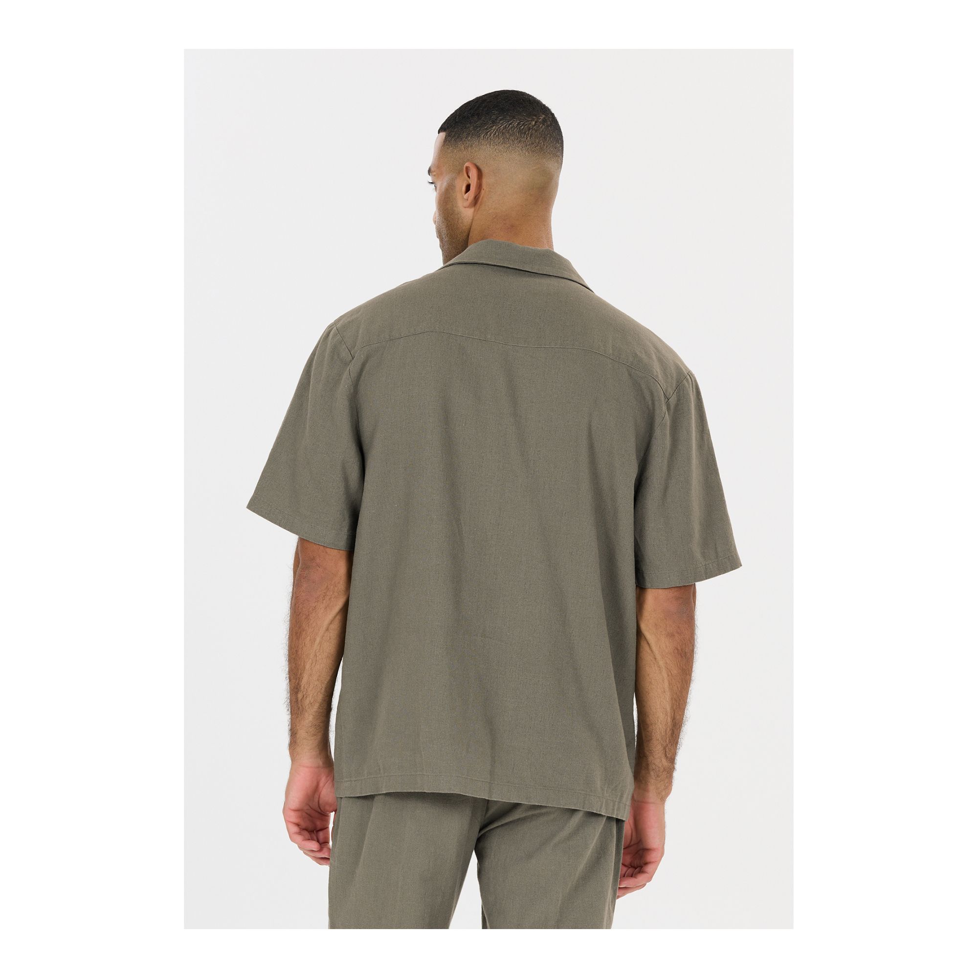 Nou Dalan Linen S/S Shirt M Skjorta - Bild 4