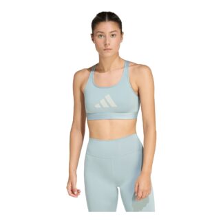 Adidas Powerreact Big Logo Graphic Bra Sport-BH