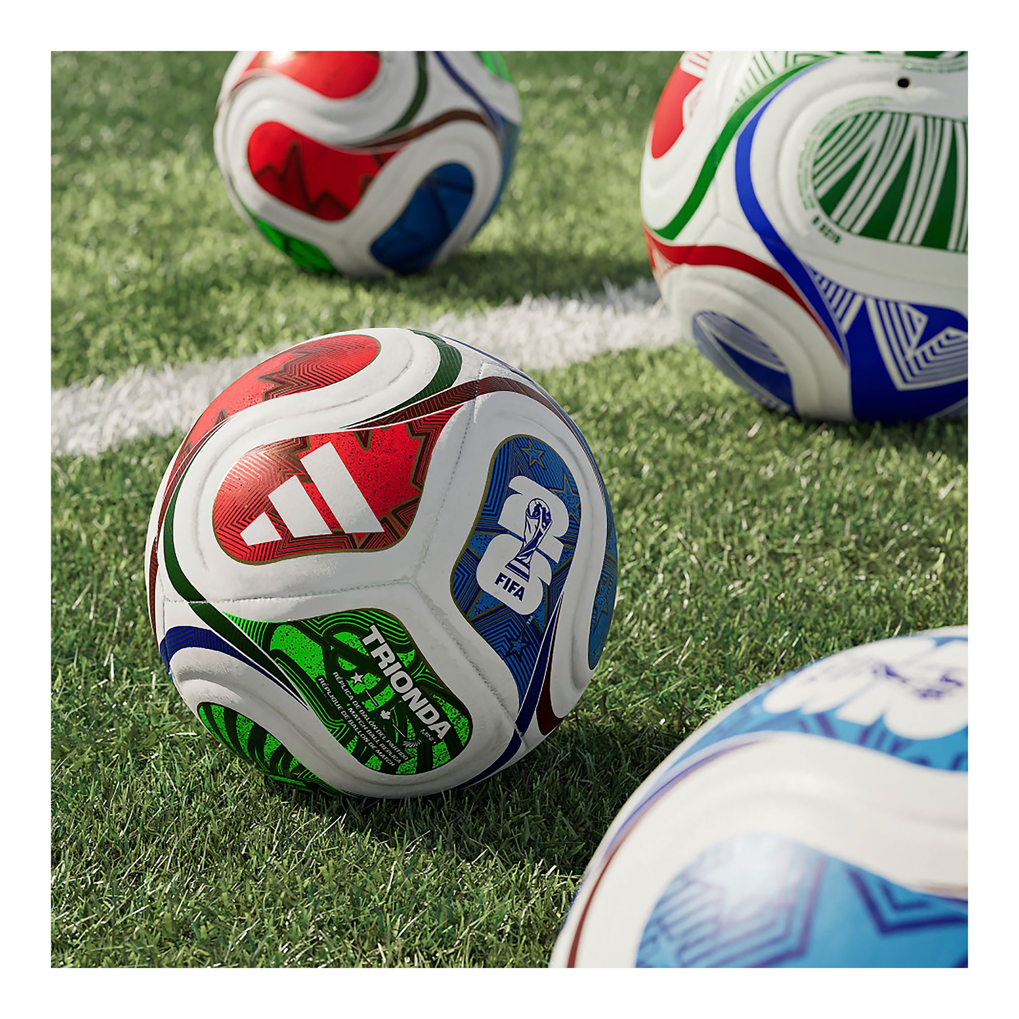 Adidas FIFA World Cup 26 Trionda Mini+ Ball - Bild 3