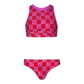 Puma Swim Girls Printed Cat Bikini Set Bikini