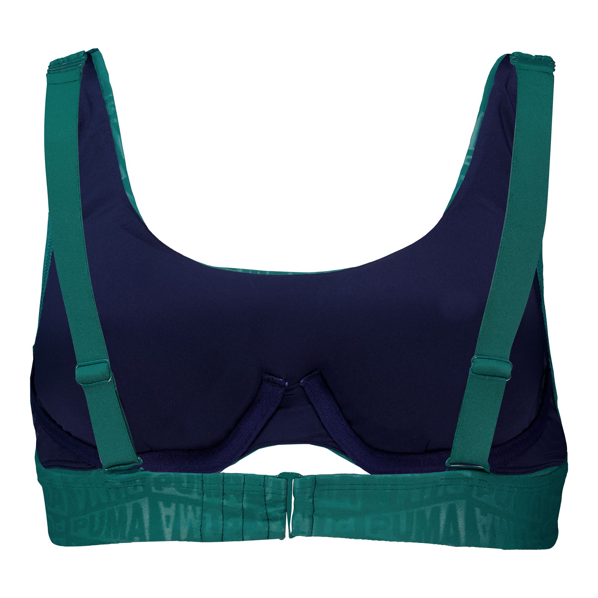 Puma Swim Women Embossed Scoop Neck Top Bikinitopp - Bild 2