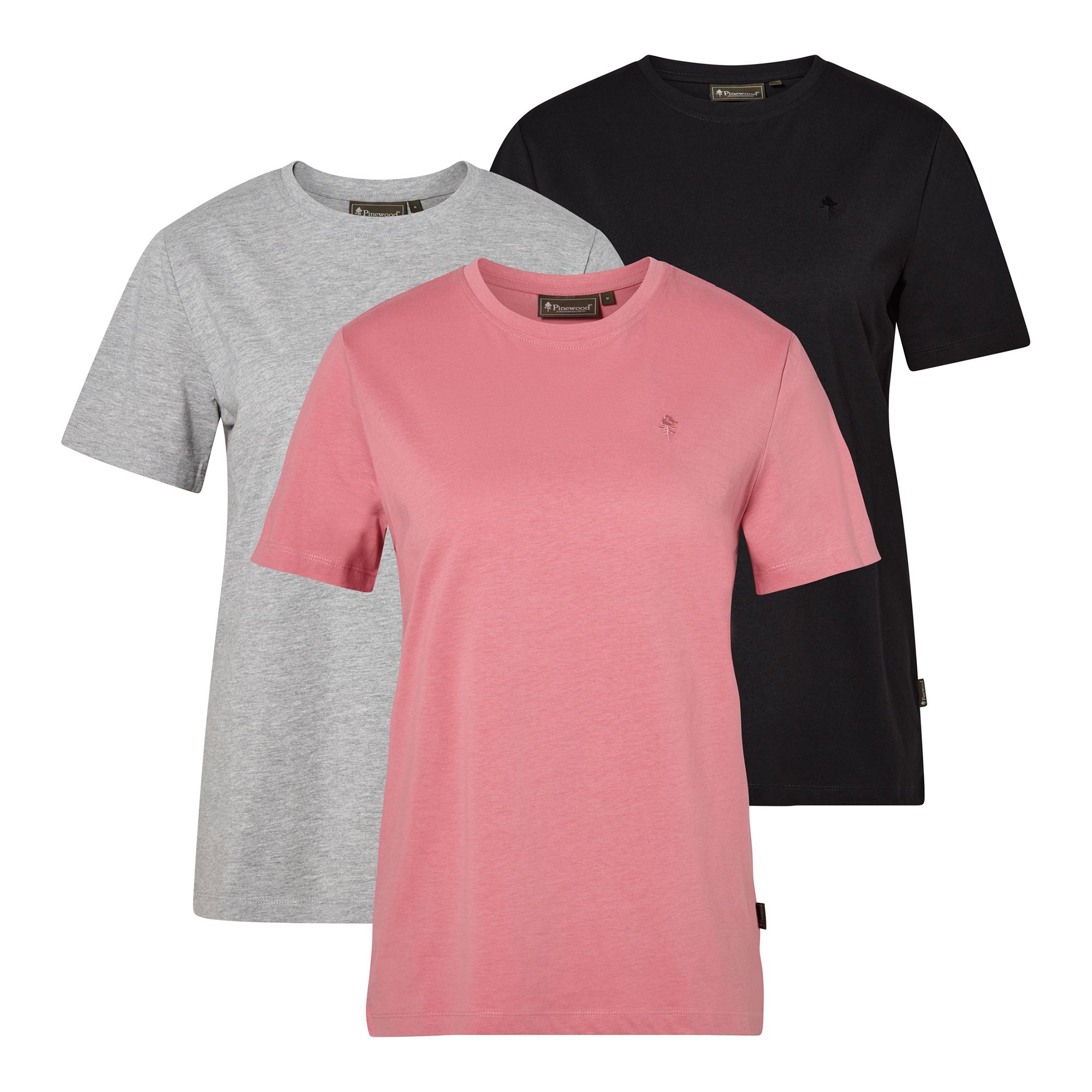 Pinewood 3-Pack T-Shirt W T-shirt - Bild 2