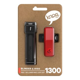 Knog Blinder 1300 & R150 Cykelbelysning