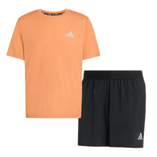 Set adi365 Running Essentials Tee M + adi365 Running Essentials Shorts M