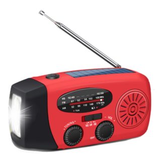 Briv Nödradio AM/FM Powerbank Solcell 2000 mAh