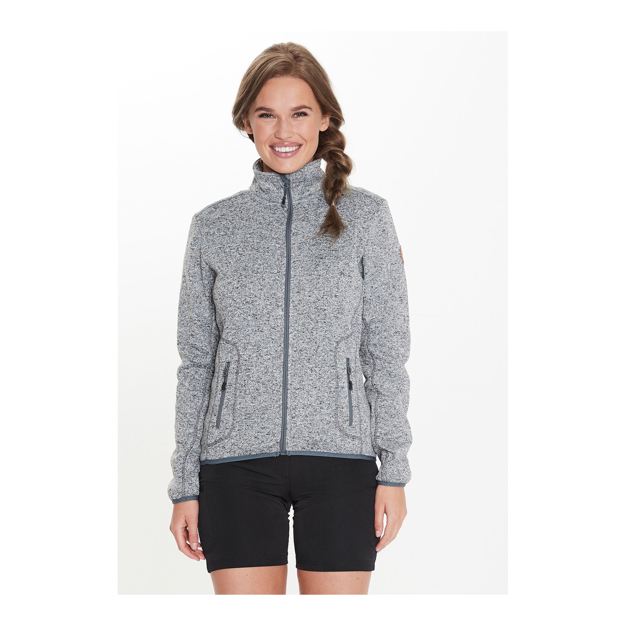 Whistler Samani W Melange Fleece Jacket Fleecetröja - Bild 11