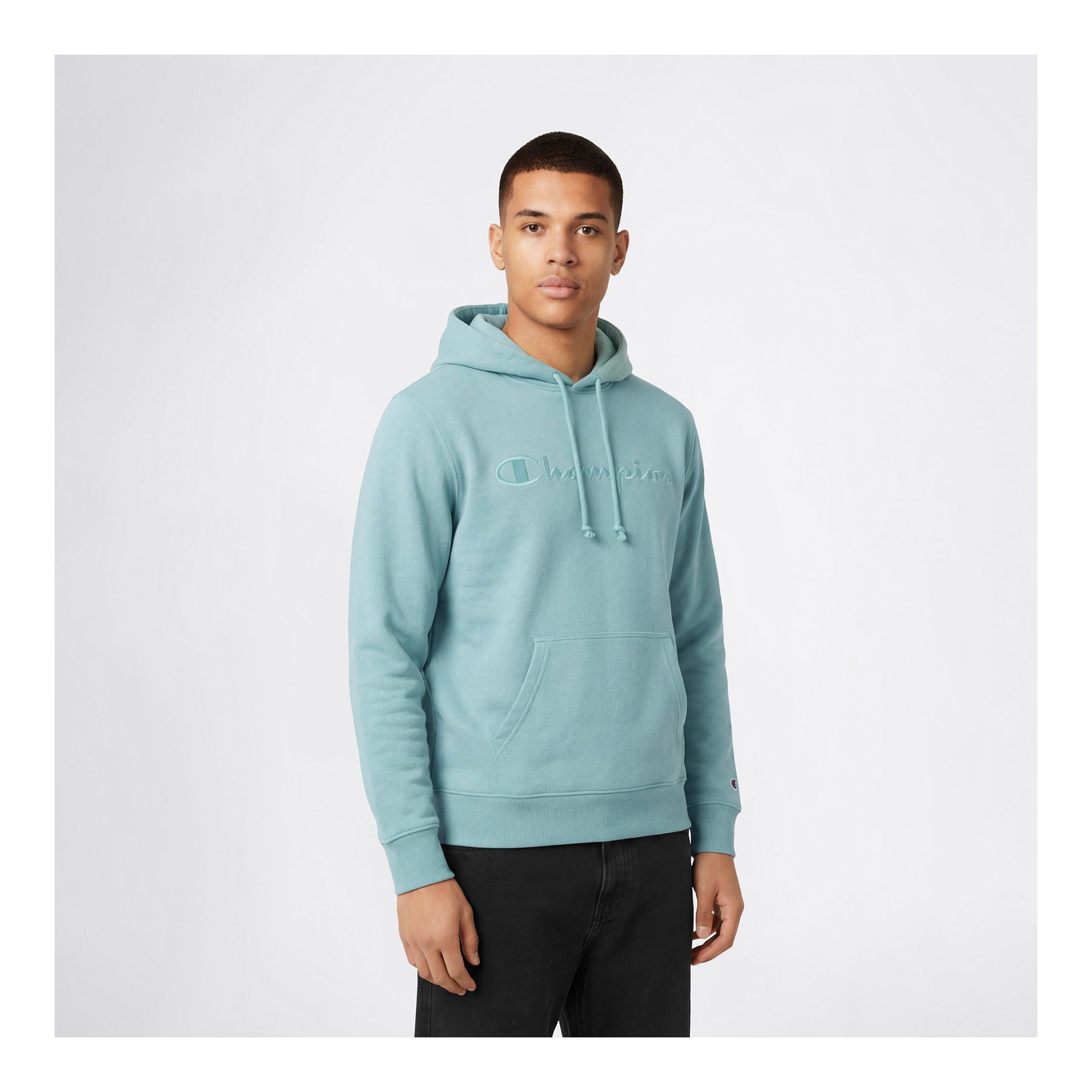 Champion Hooded Sweatshirt M Collegetröja - Bild 8
