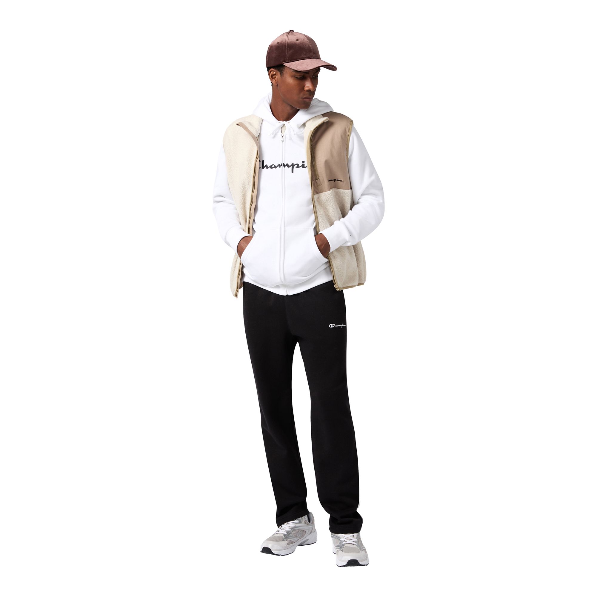 Champion Straight Hem Pants M Collegebyxor - Bild 7