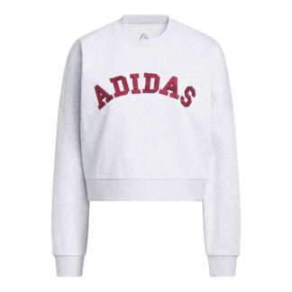 Adidas Chenille Logo Graphic Sweatshirt Sweatshirt