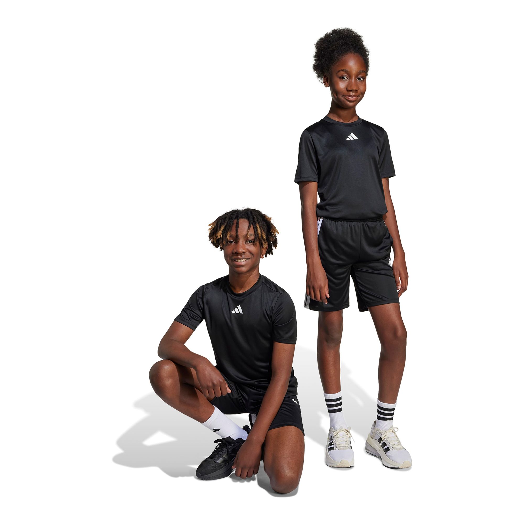 Adidas Train Essentials 3-Stripes Tee Set Kids - Bild 4