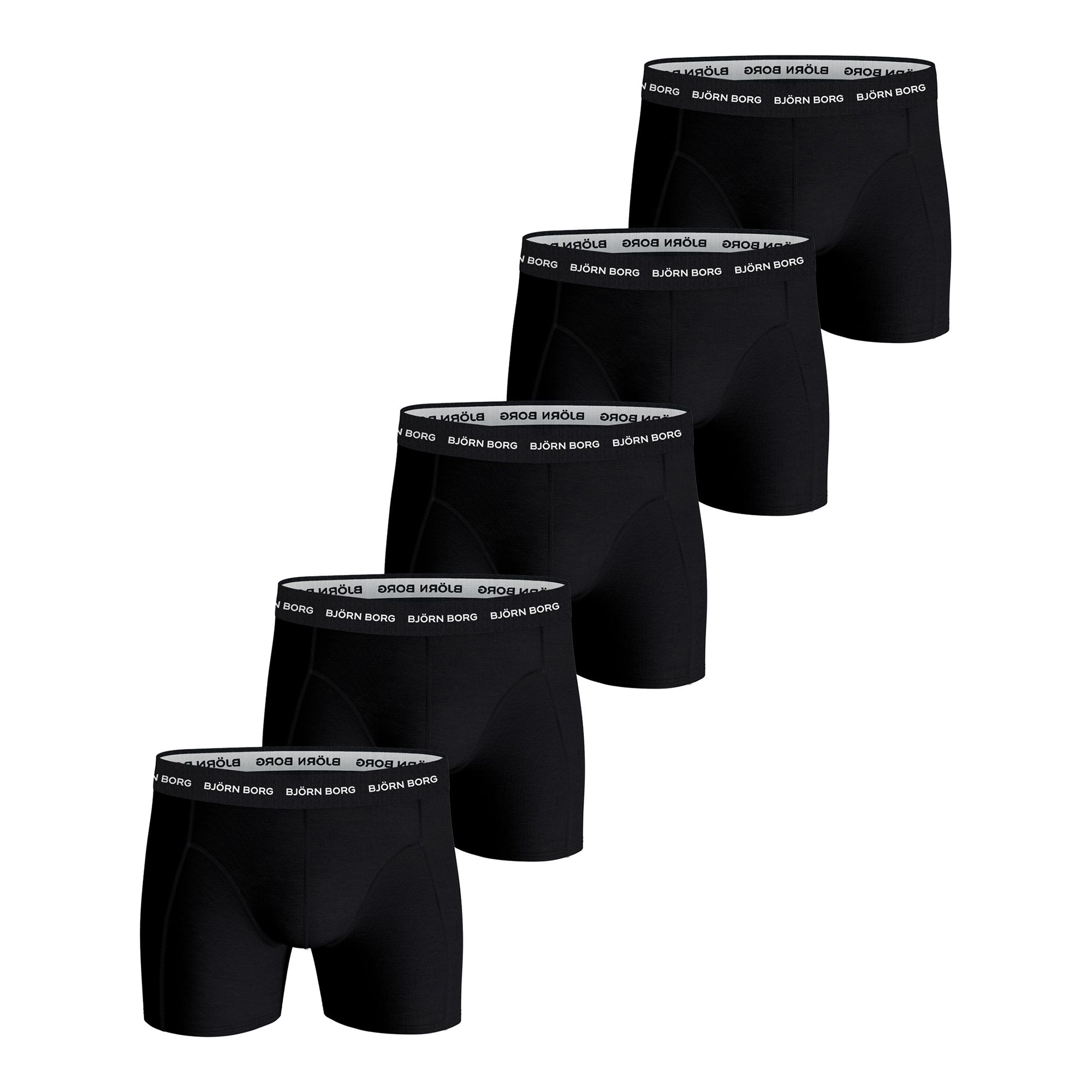 Björn Borg Cotton Stretch Boxer 5-Pack Kalsonger