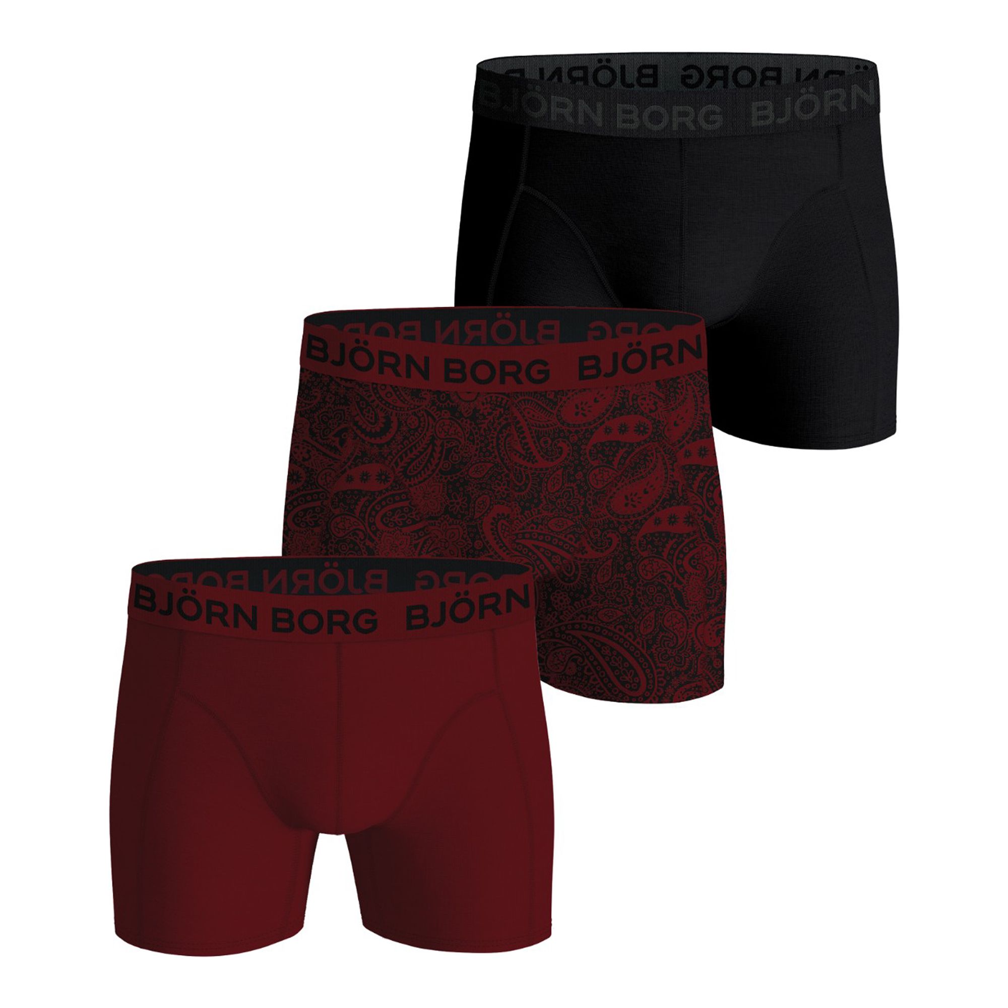 Björn Borg Cotton Stretch Boxer 3-Pack Kalsonger