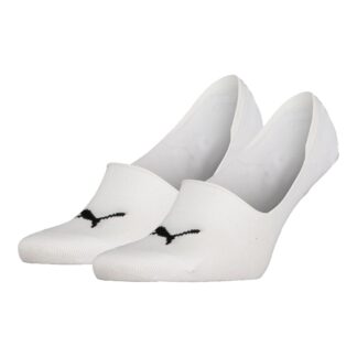 Puma Unisex Mid Cut Footie 2-Pack Strumpor
