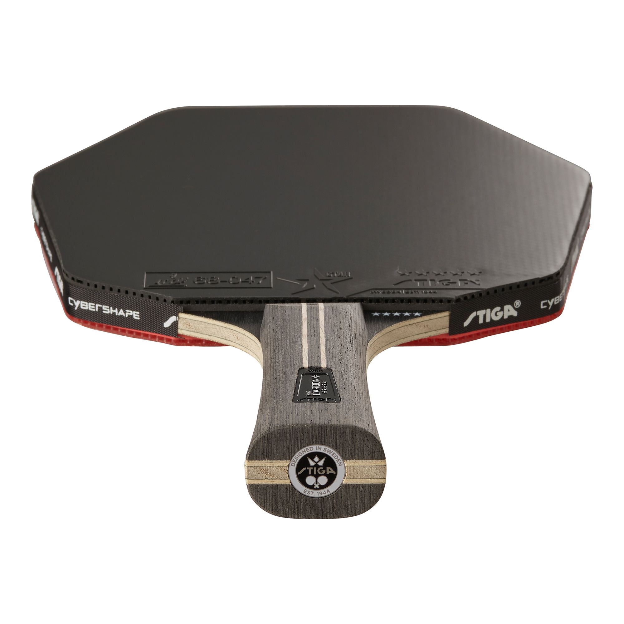 Stiga Bat Pro Carbon Plus Cybershape 5-S Bordtennisracket - Bild 2
