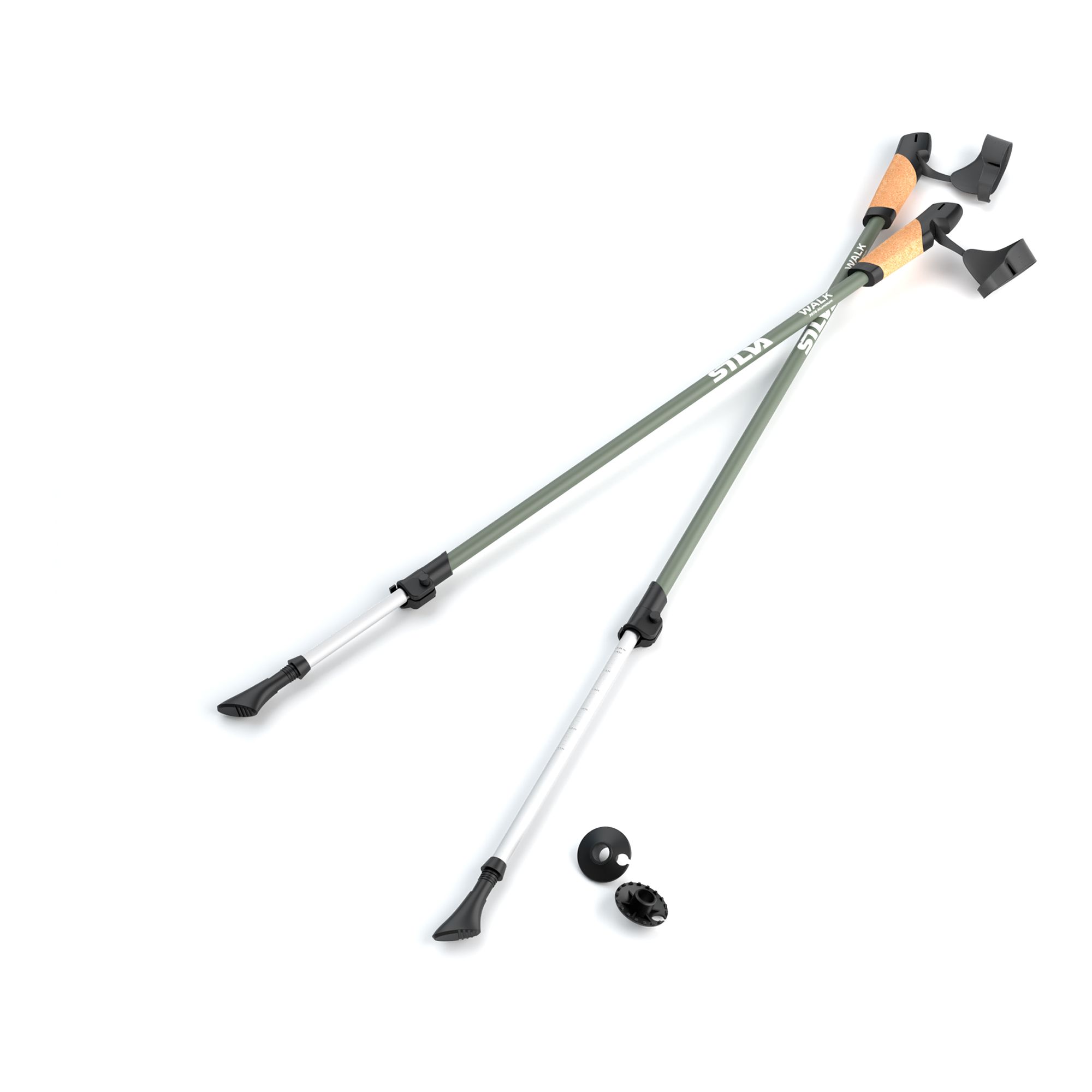 Silva Walking Poles Aluminum Cork