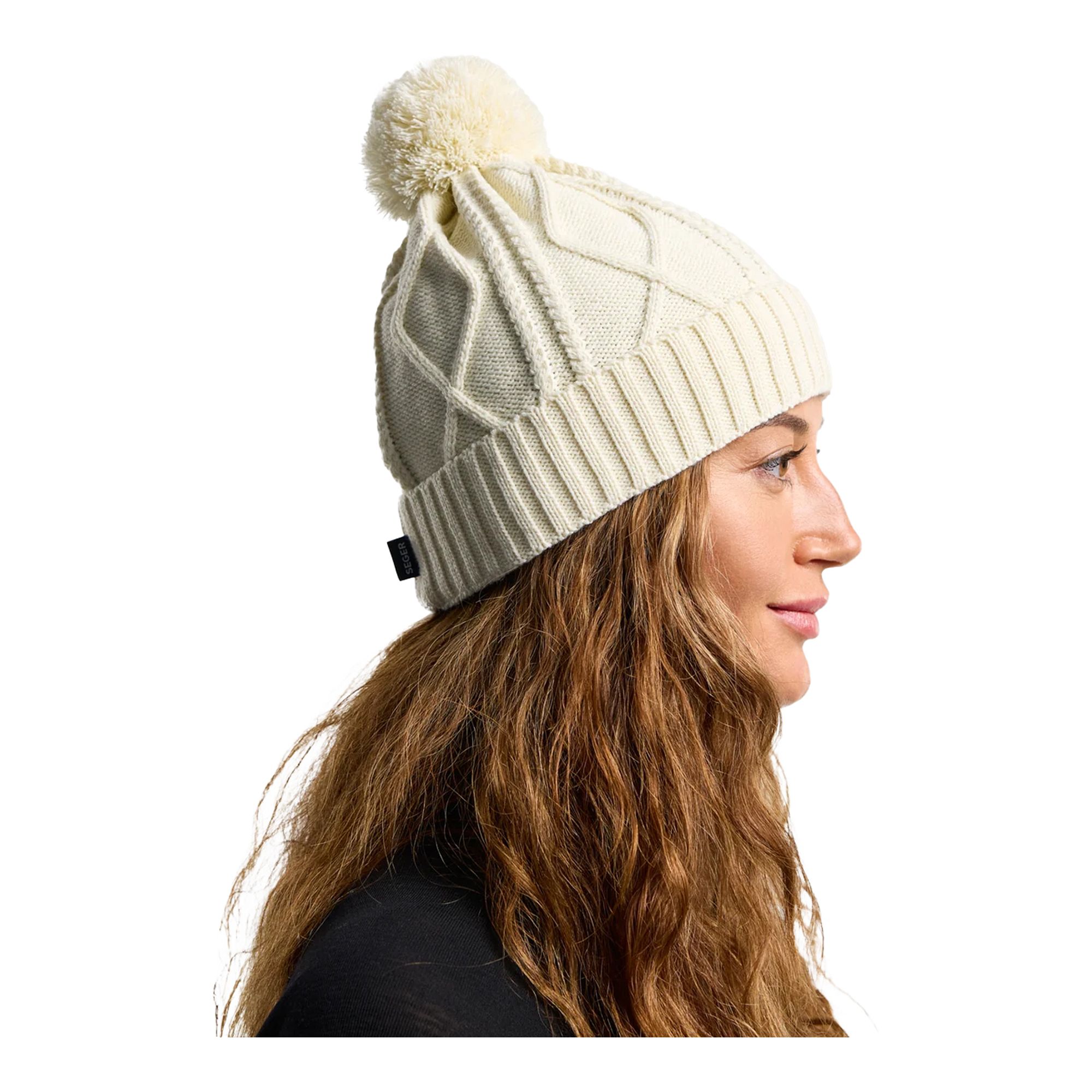 Seger Relax Cuffed Pom Beanie Mössa - Bild 3