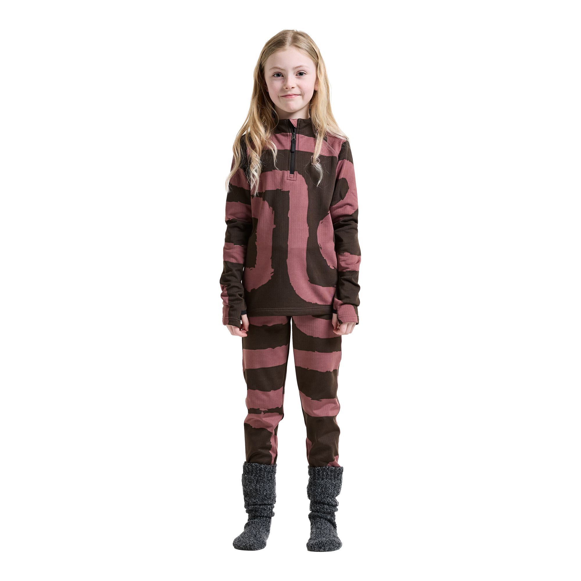 Didriksons Yotta Printed Kids' Set Underställ - Bild 2