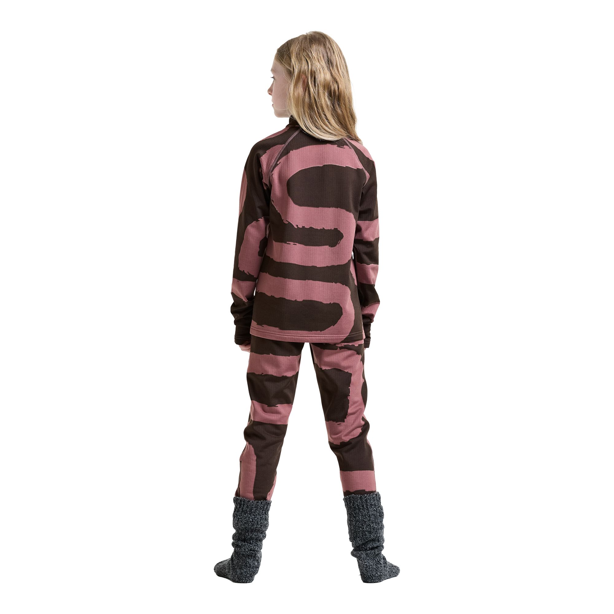Didriksons Yotta Printed Kids' Set Underställ - Bild 3