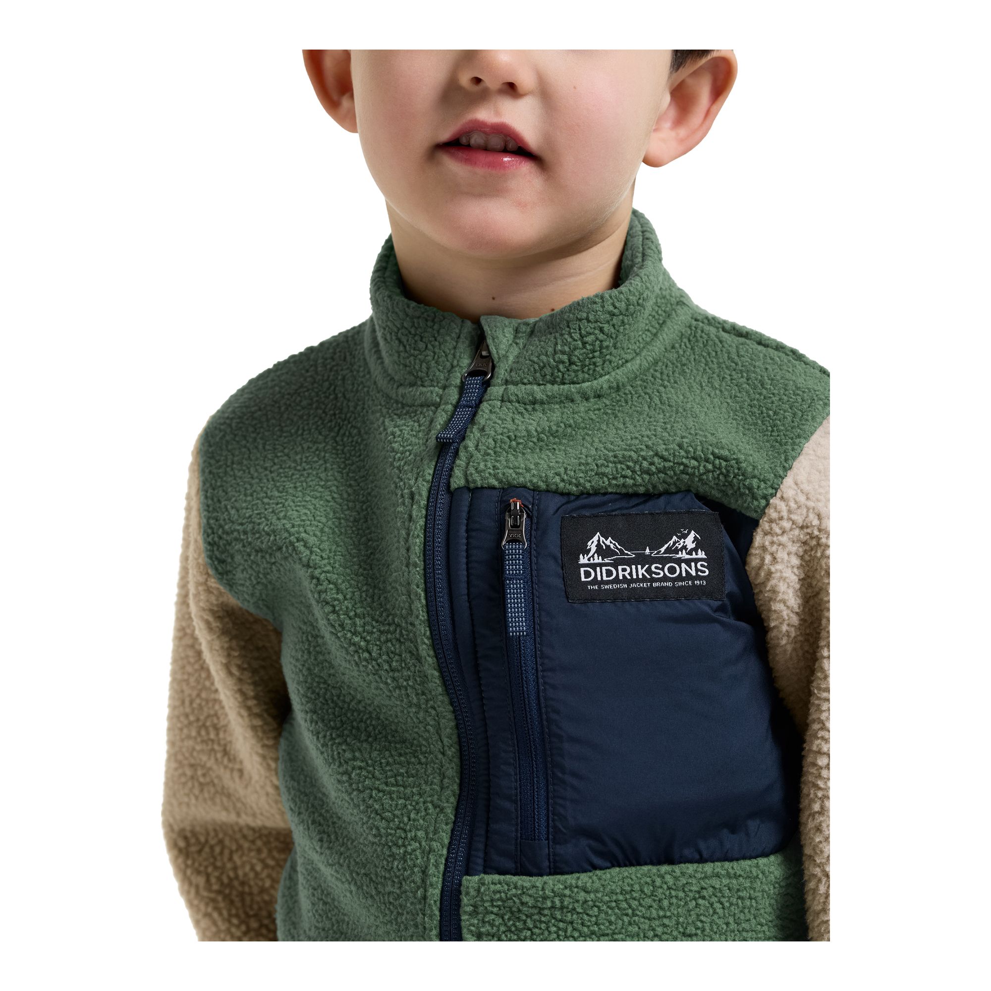 Didriksons Anten Kids' Full-Zip Fleecetröja - Bild 4