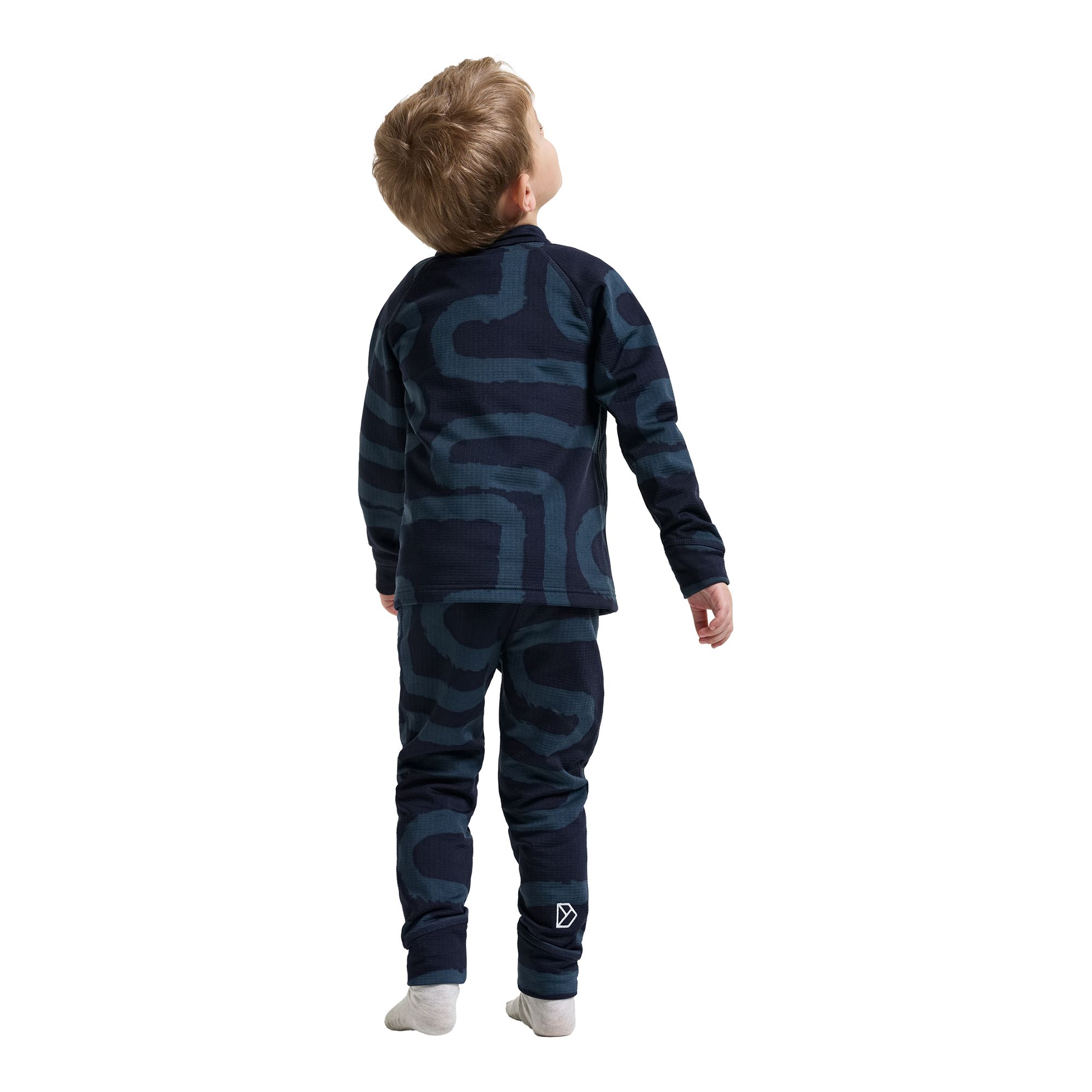 Didriksons Jadis Printed Kids' Set Underställ - Bild 7