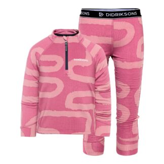 Didriksons Jadis Printed Kids' Set Underställ