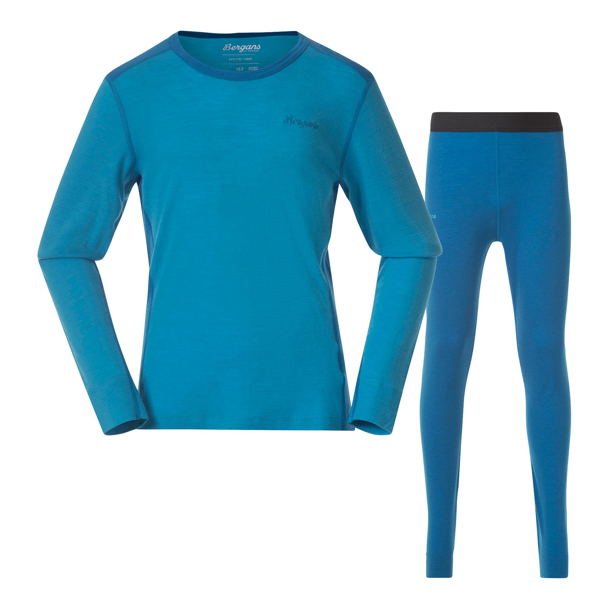 Bergans Of Norway Allround Merino Baselayer Set Kids Underställ - Bild 2