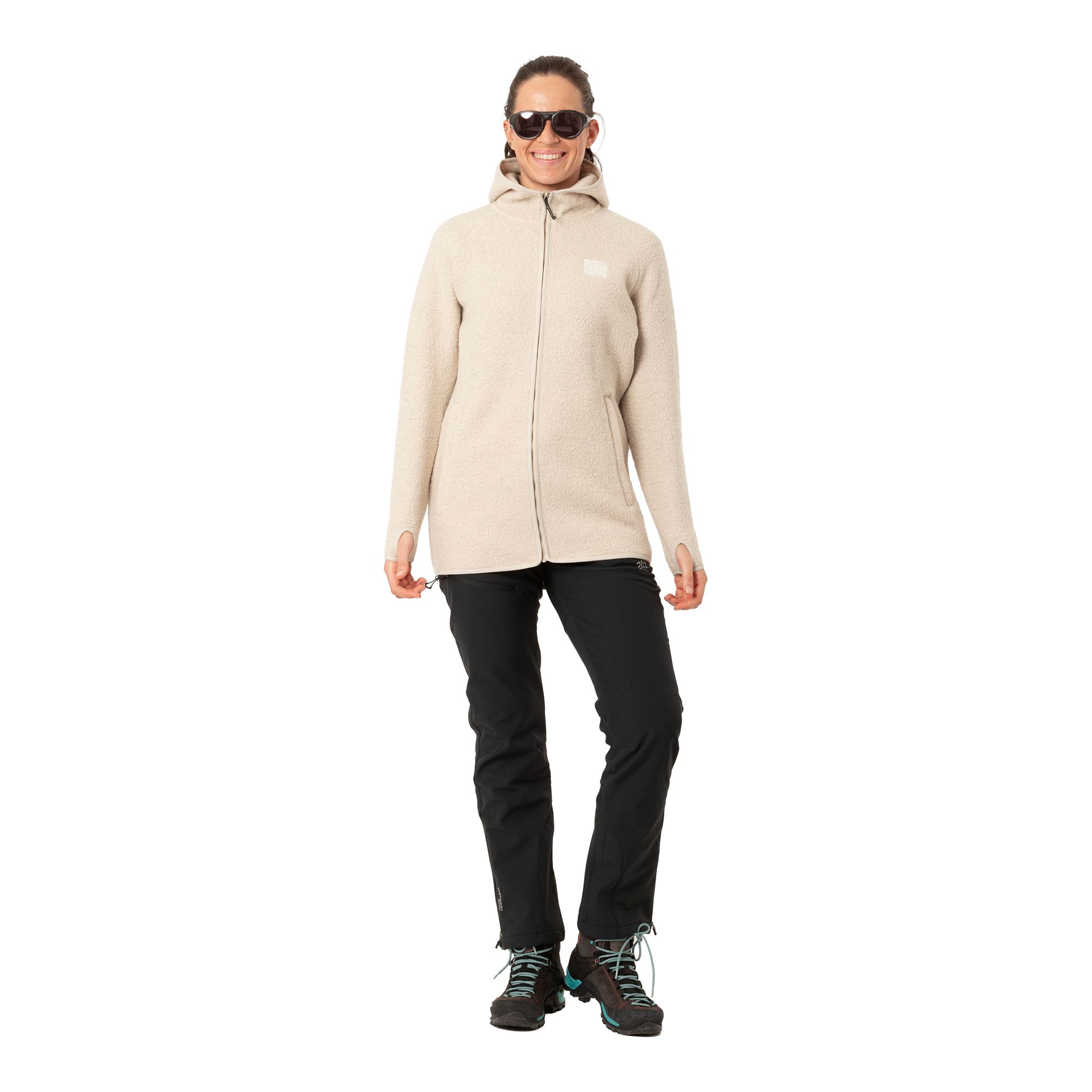 2117 Hillsand Long Pile Jacket W Fleecetröja