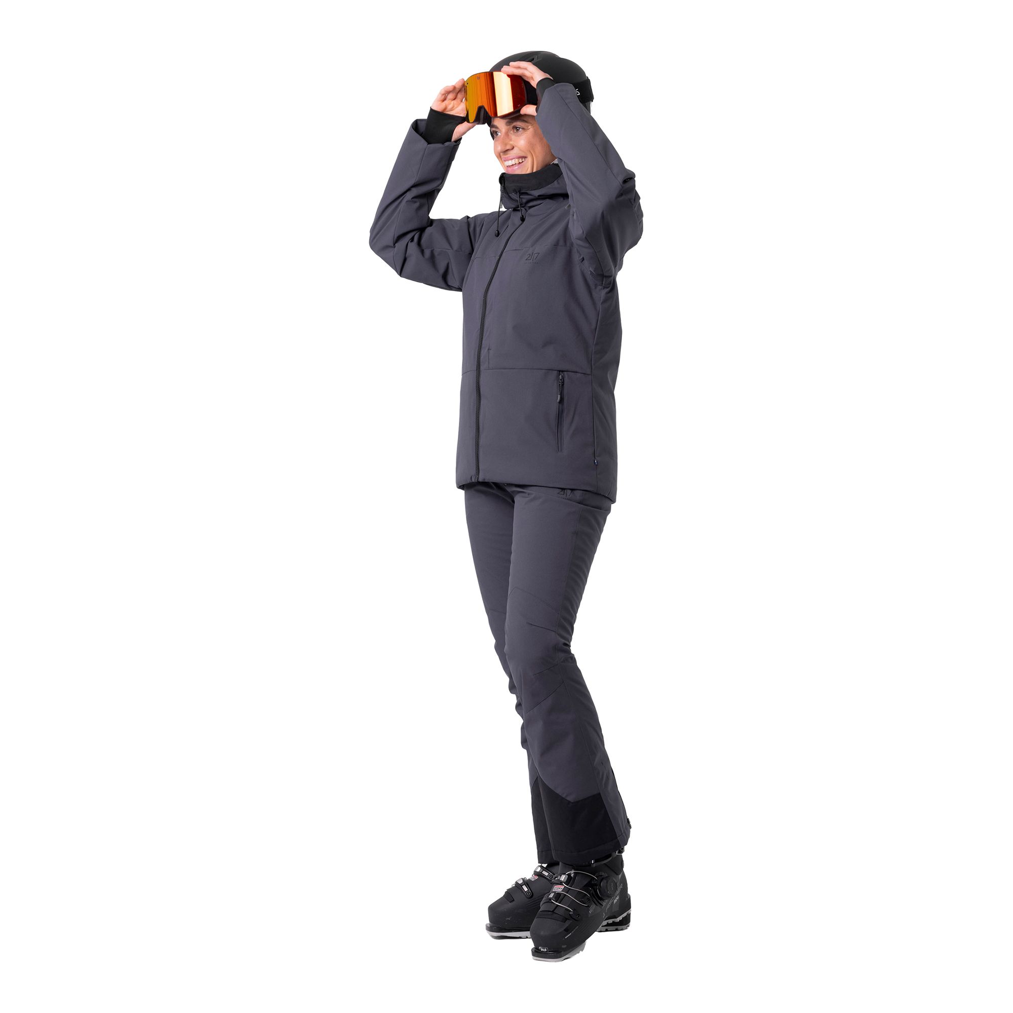 2117 Humla Light Padded Ski Jacket W Skidjacka - Bild 6