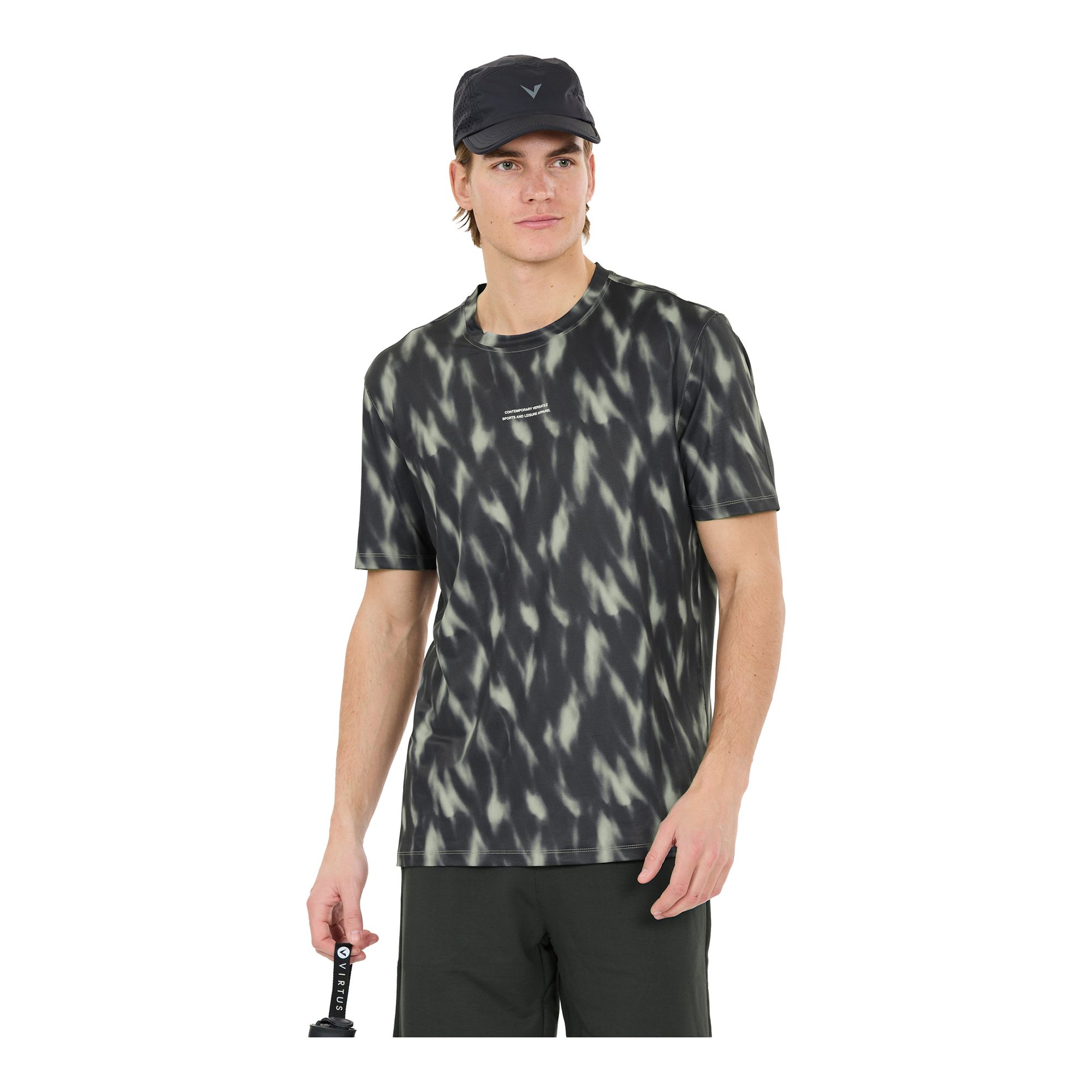 Virtus Altoni Aop Tee M Tränings-T-Shirt - Bild 4