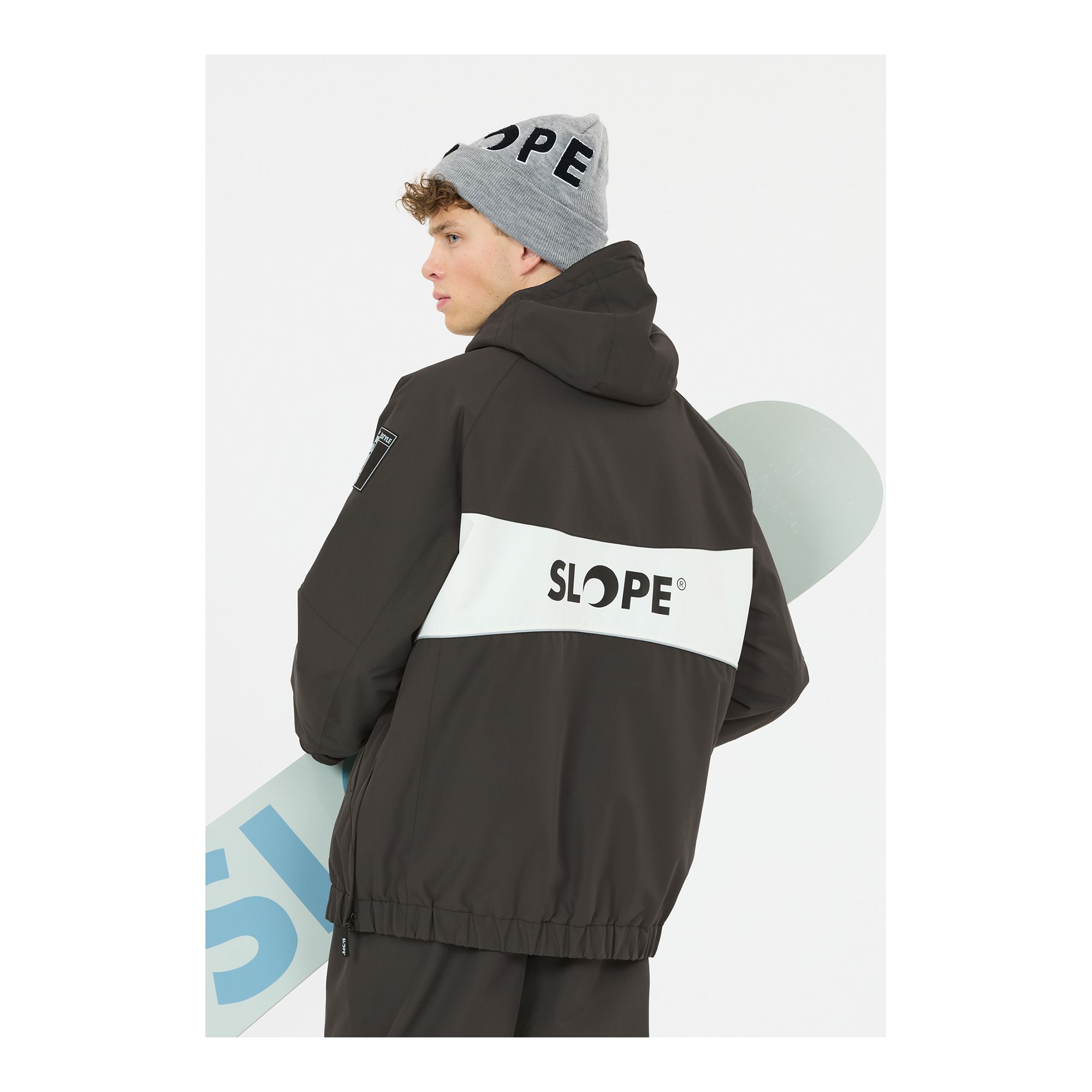 Slope Blizz Loose Snowboard Anorak M Snowboardjacka - Bild 4