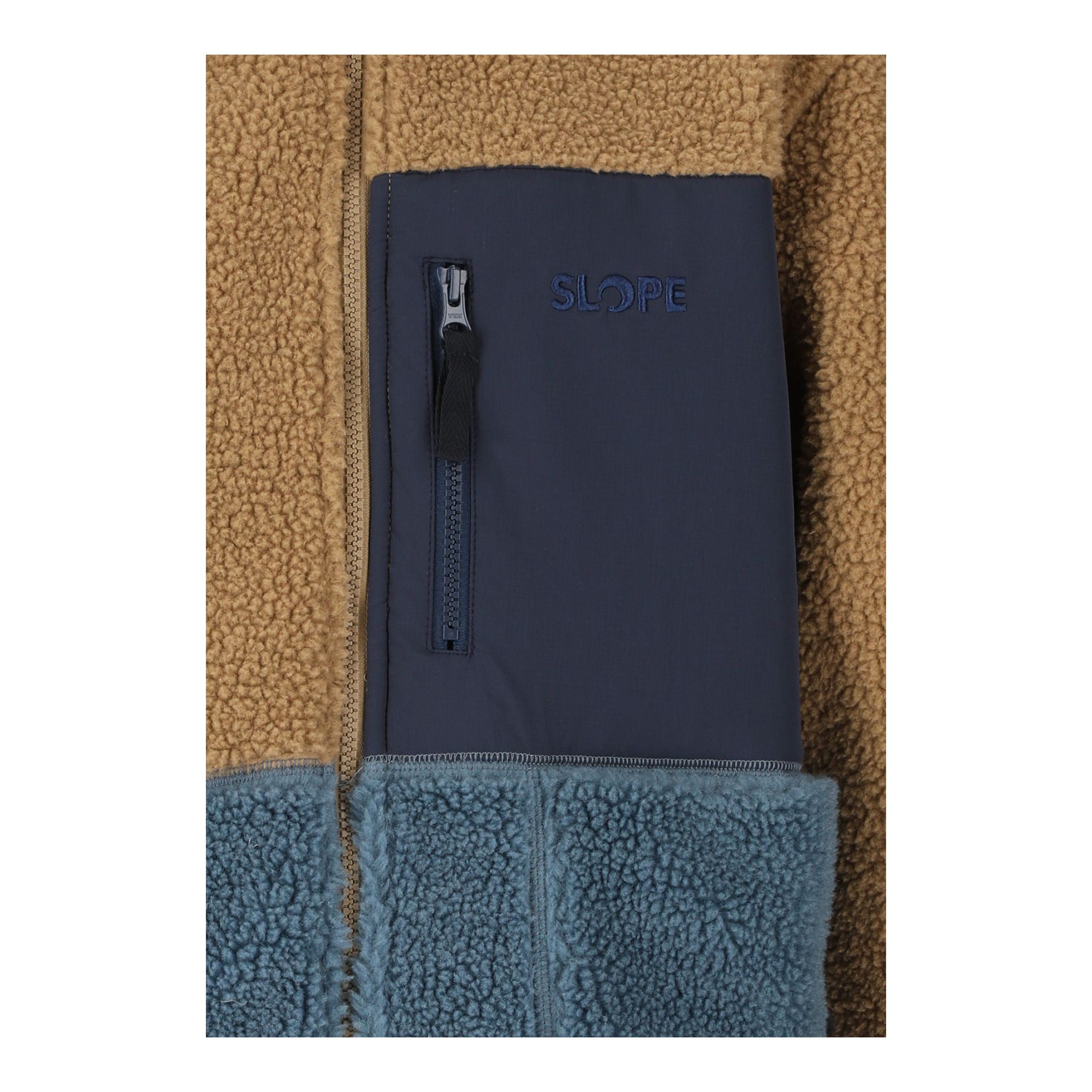 Slope Katau Teddy Fleece Jacket Jr Fleecetröja - Bild 5