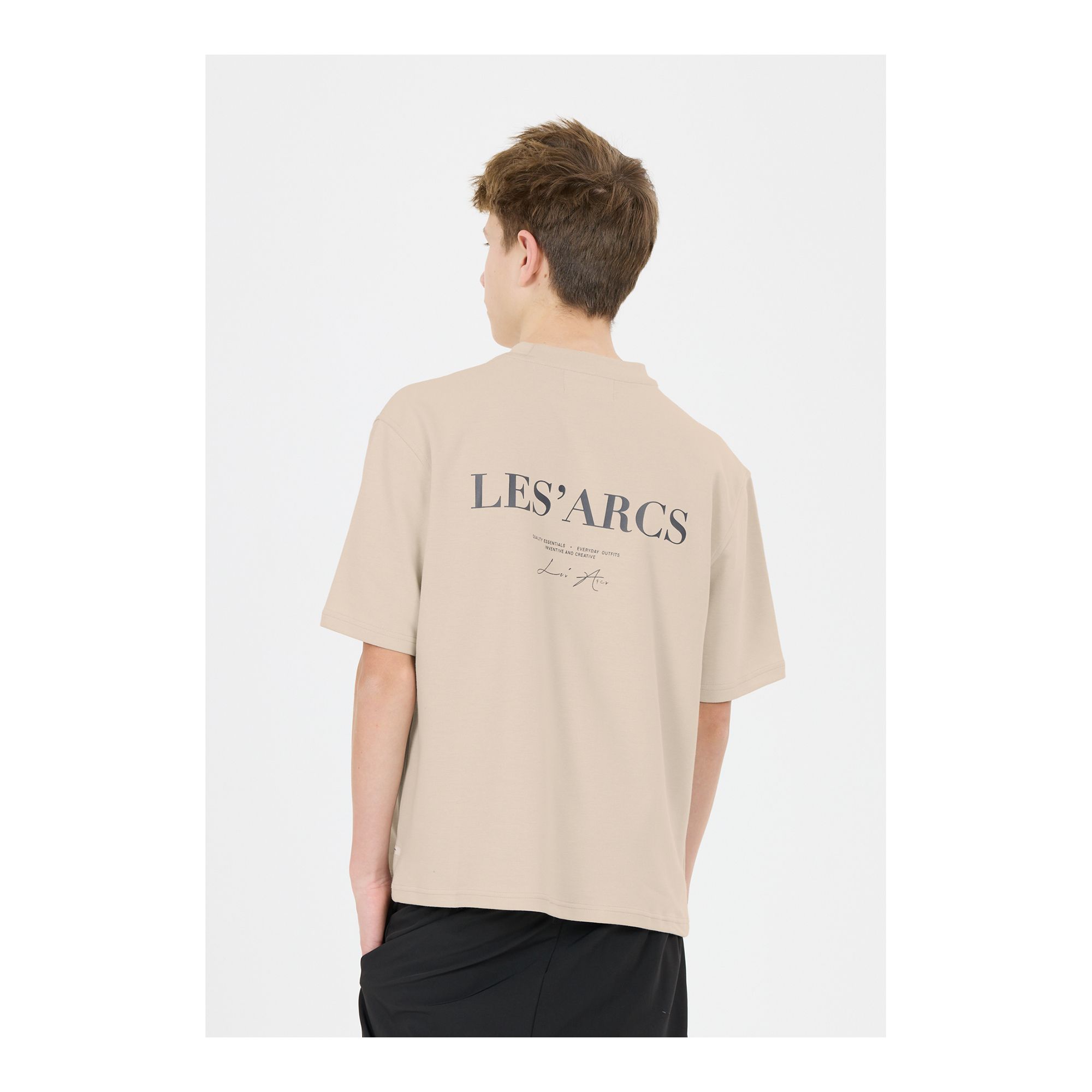 Les'arcs Eynan Graphic S/S Tee Youth Girl Tränings-T-Shirt - Bild 3