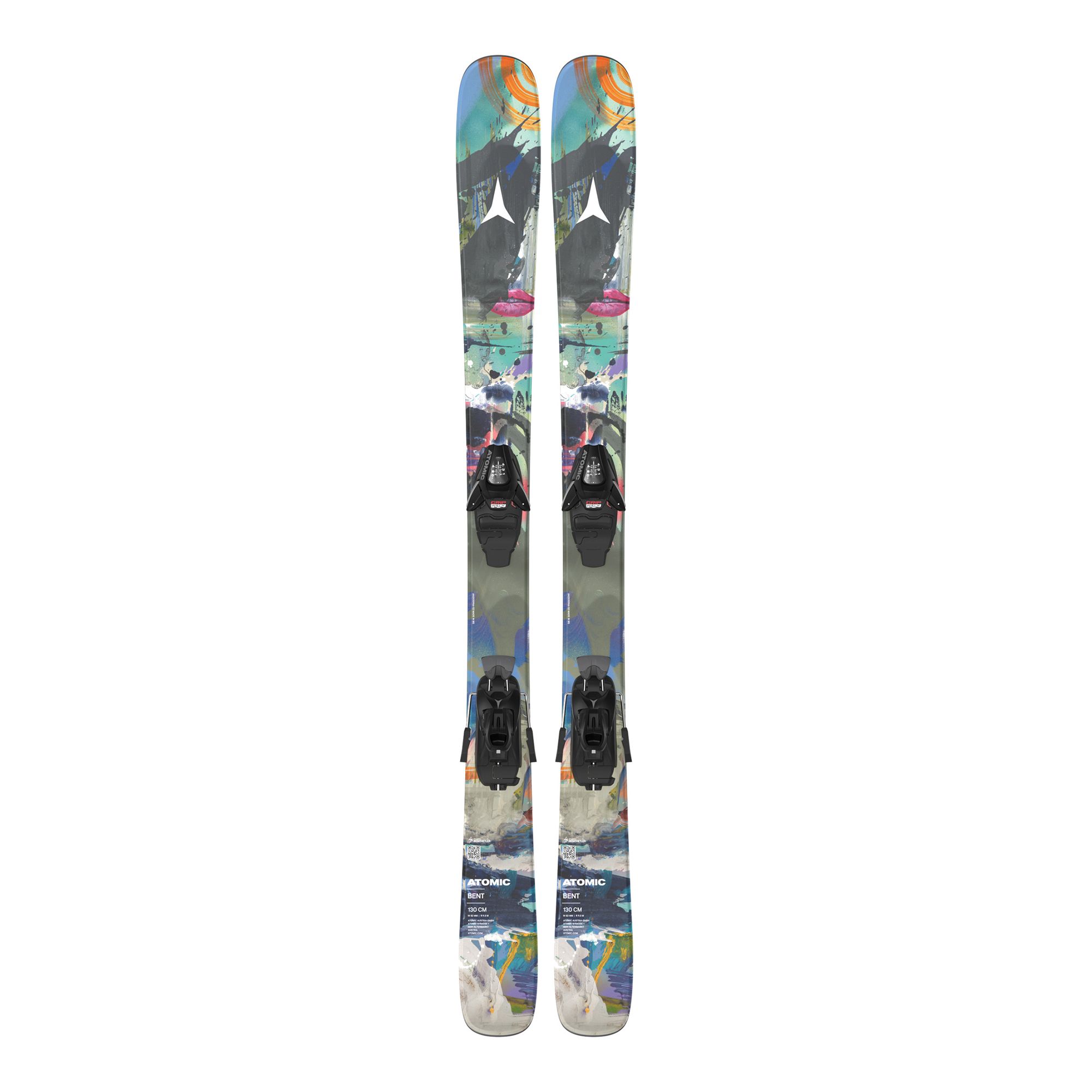 Atomic Bent Jr 110-130 + C5-Bindning Alpinskidor Park