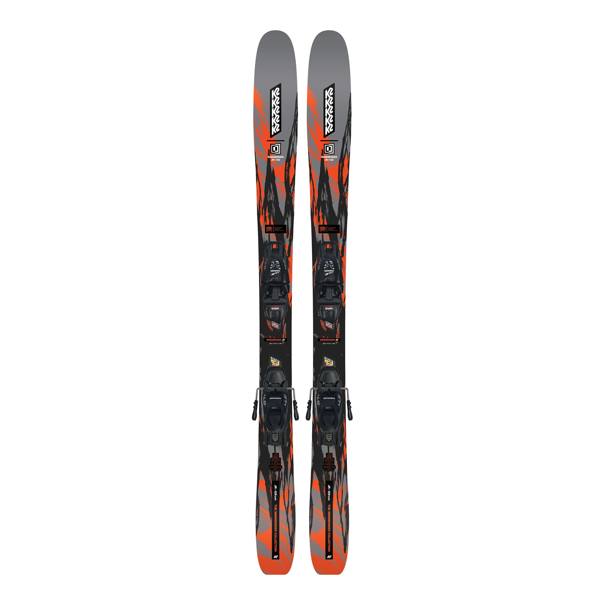K2 Mindbender Jr + FDT 4.5 Set S Plate-Bindning Alpinskidor Allmountain