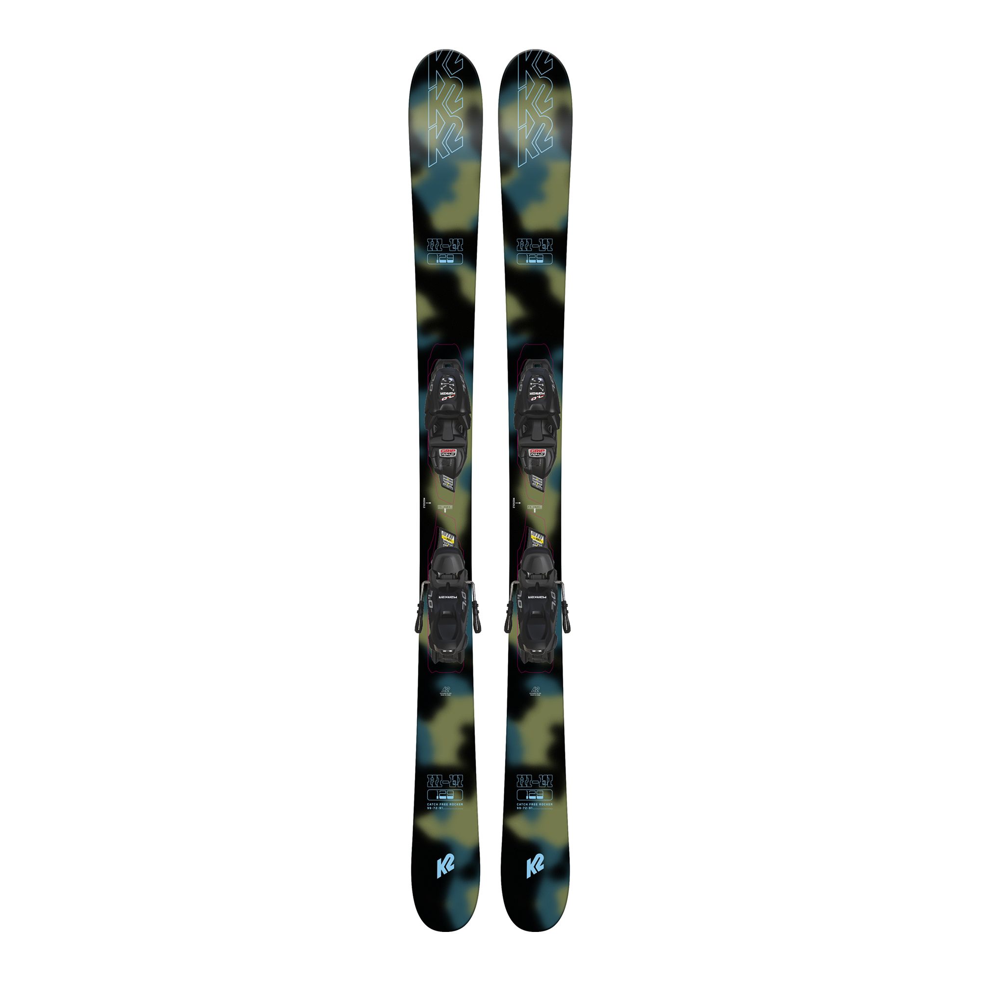 K2 Hi-Fi + FDT 4.5 Set - L Plate Alpinskidor