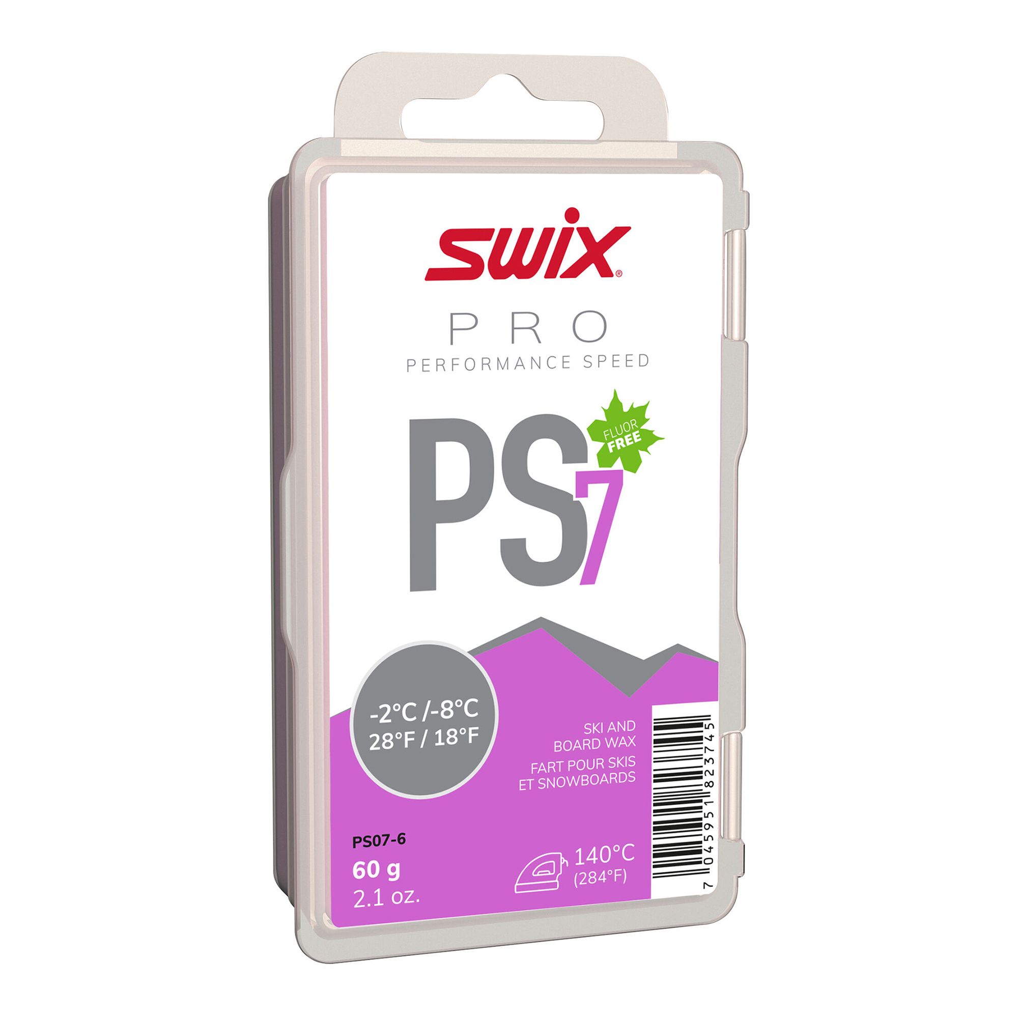 Swix Ps7 Violet, -2°C/-8°C, 60G